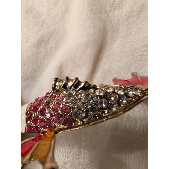Betsey Johnson Koi Fish Pendant Necklace Y2K Retired Fairycore Cottagecore NWT - Picture 9 of 9